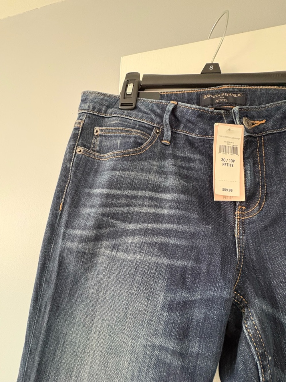 Banana Republic NWT Bootcut Jeans size 10P - Picture 5 of 9